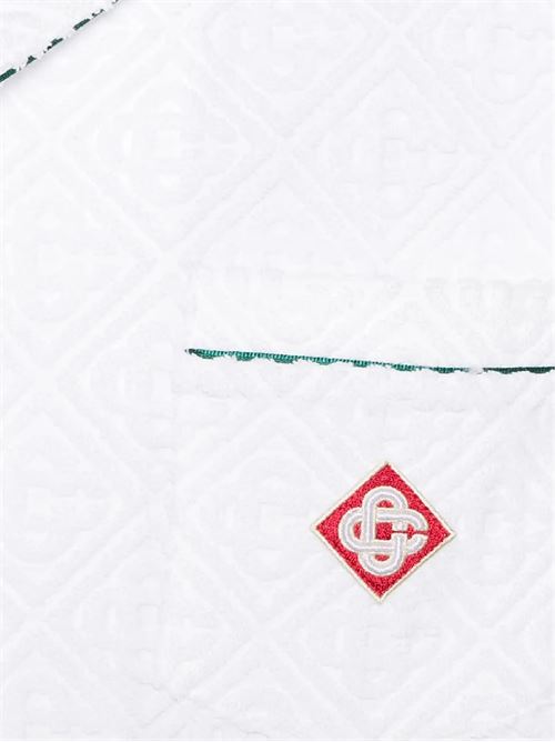 Monogram Terry shirt CASABLANCA | UMPS25SH08502BRIGHT WHITE